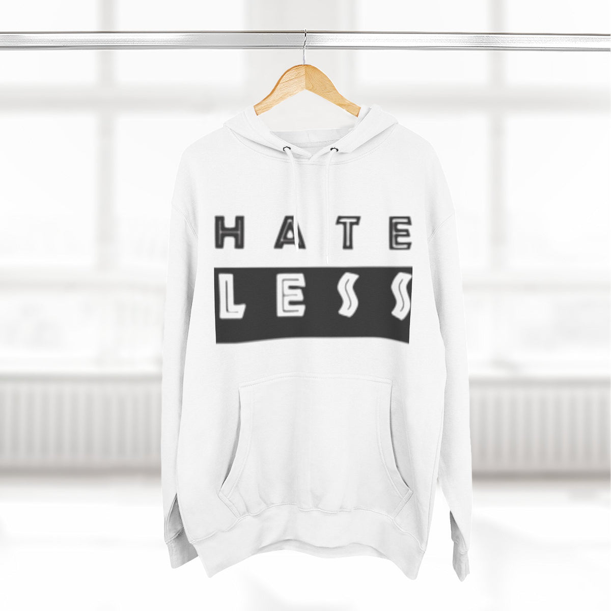 Hate Less Fleece Hoodie - Comfortable and Stylish Chill Wear