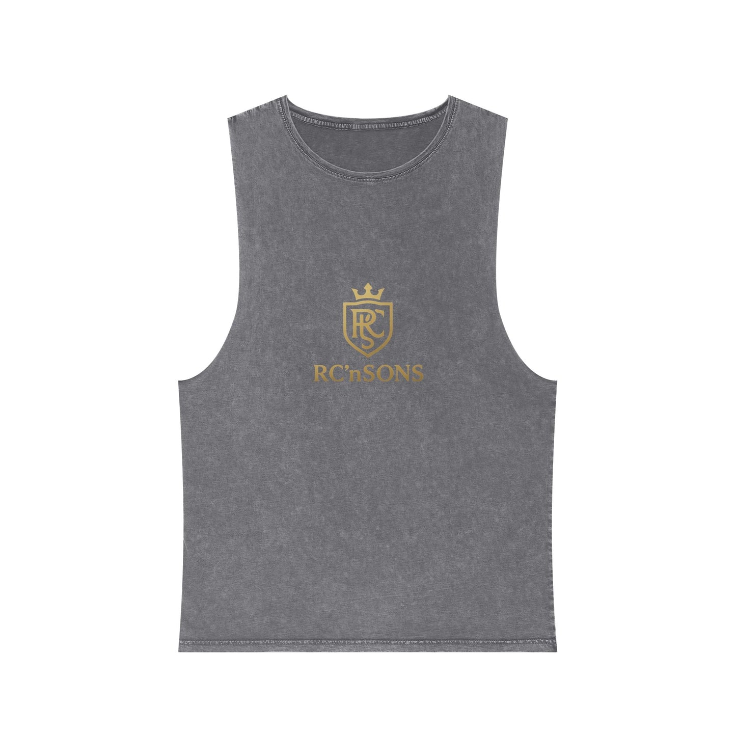 Stonewash Tank Top for Casual Comfort | Unisex Summer Apparel, Streetwear, Workout Gear, Festival Outfit, Gift Idea Printify