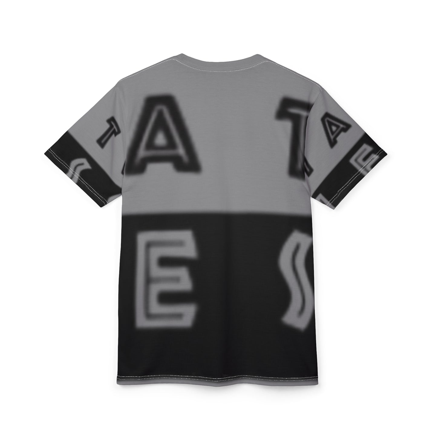 Modern Unisex Graphic Tee - Unique Cut & Sew Design