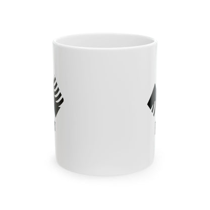 Flipping Fabulous Ceramic Mug - Fun Pink Design for Coffee Lovers