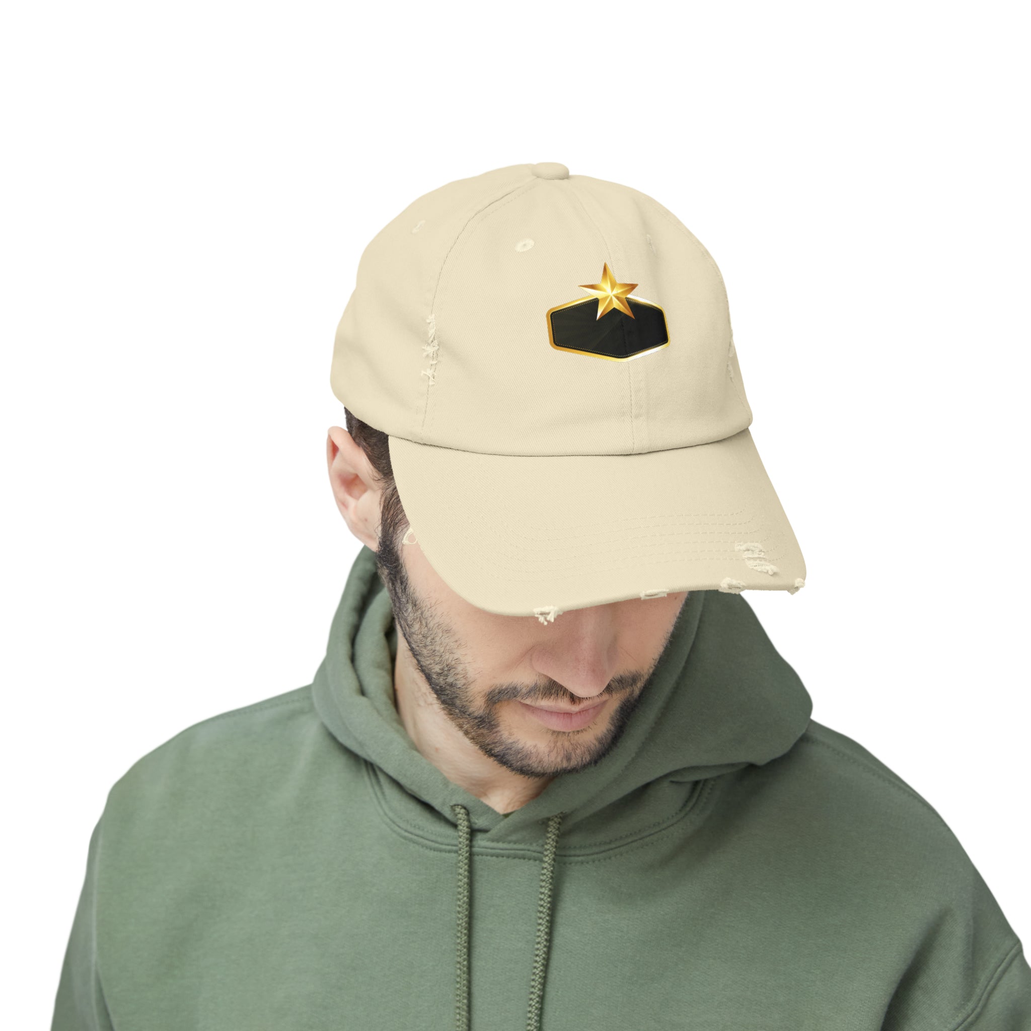 Unisex Distressed Cap
