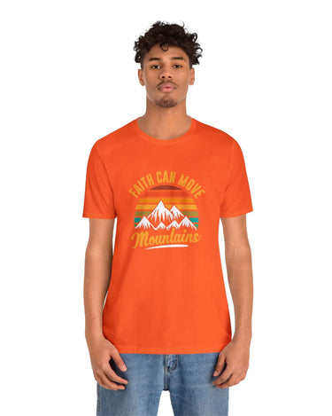 Faith Can Move Mountains Unisex Tee - RC’nSONS