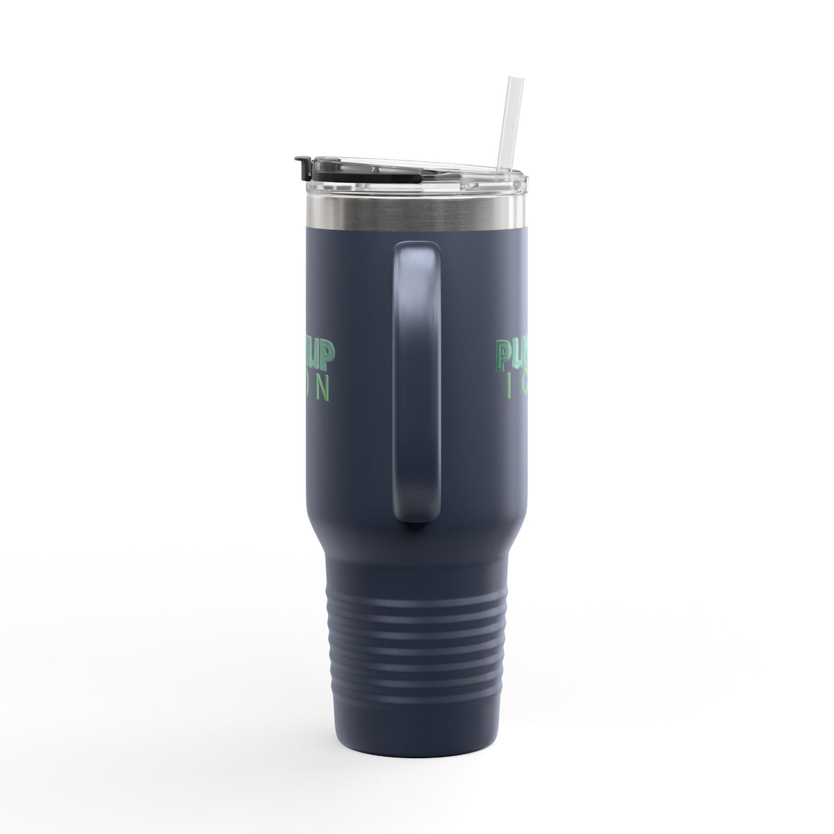 Inspirational Insulated Travel Mug - 40oz with Pushup Icon Design