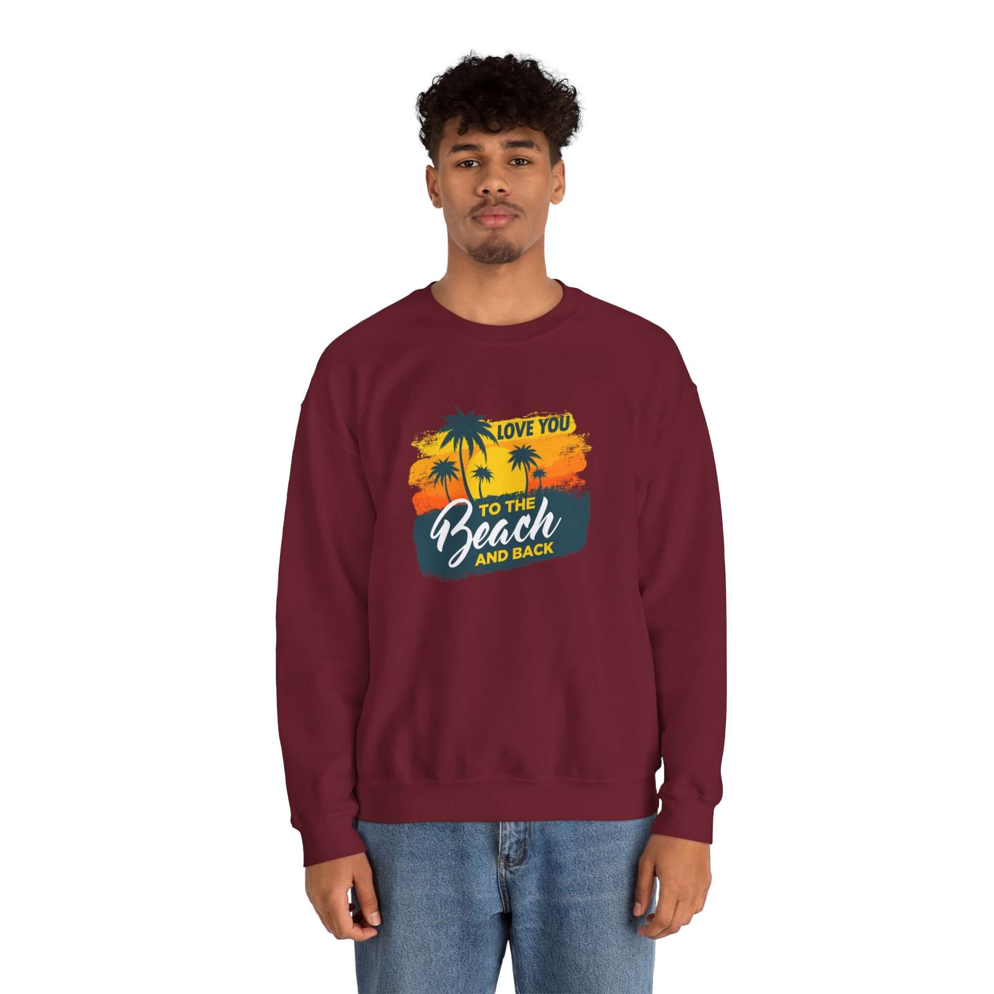 Love You To The Beach Unisex Sweatshirt - RC’nSONS