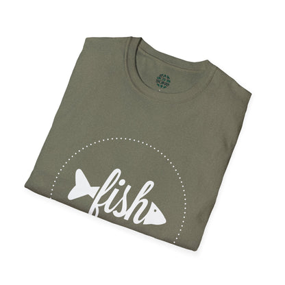 Casual Fish Graphic Tee - Perfect for Nature Lovers