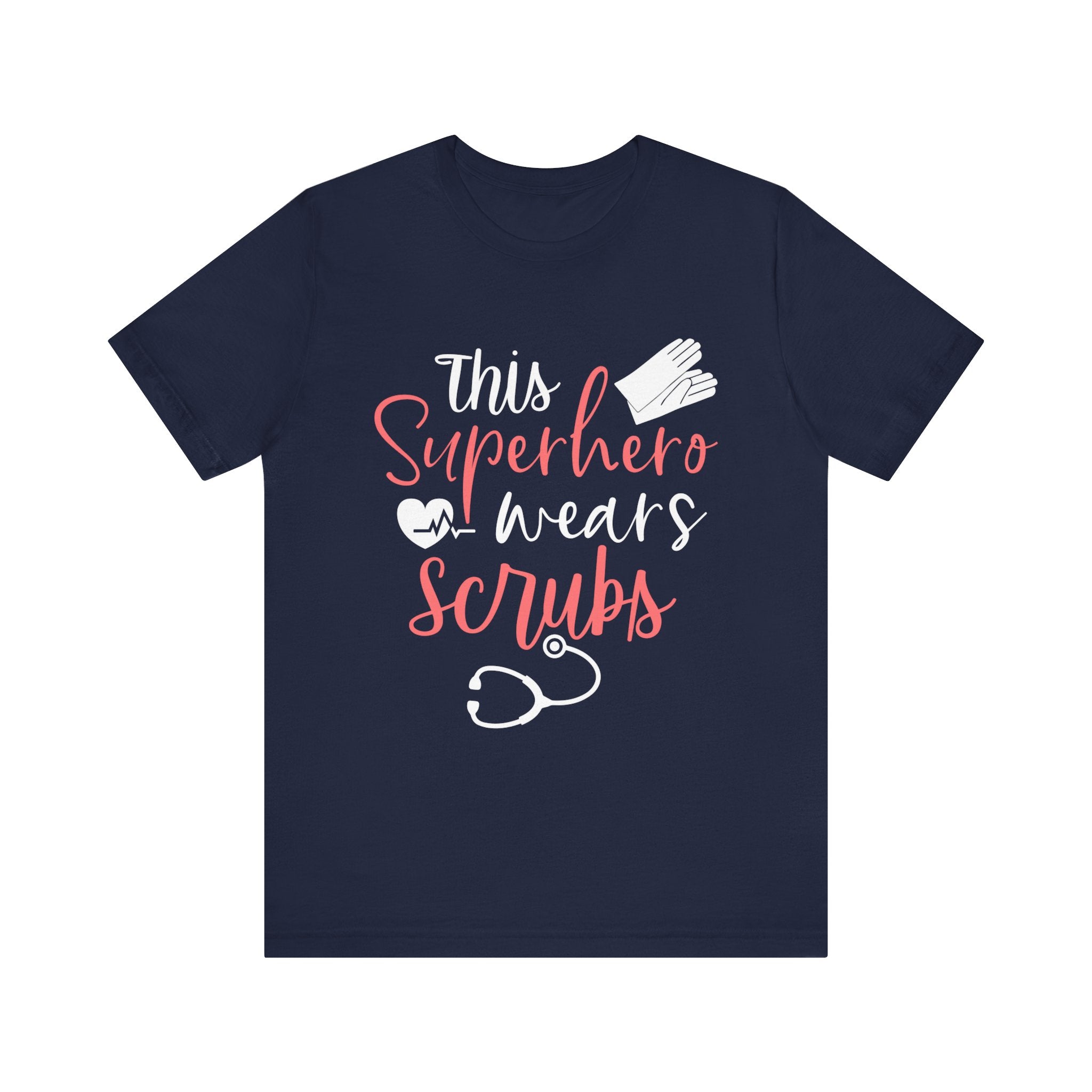 Ce super-héros porte un tee-shirt unisexe Scrubs 