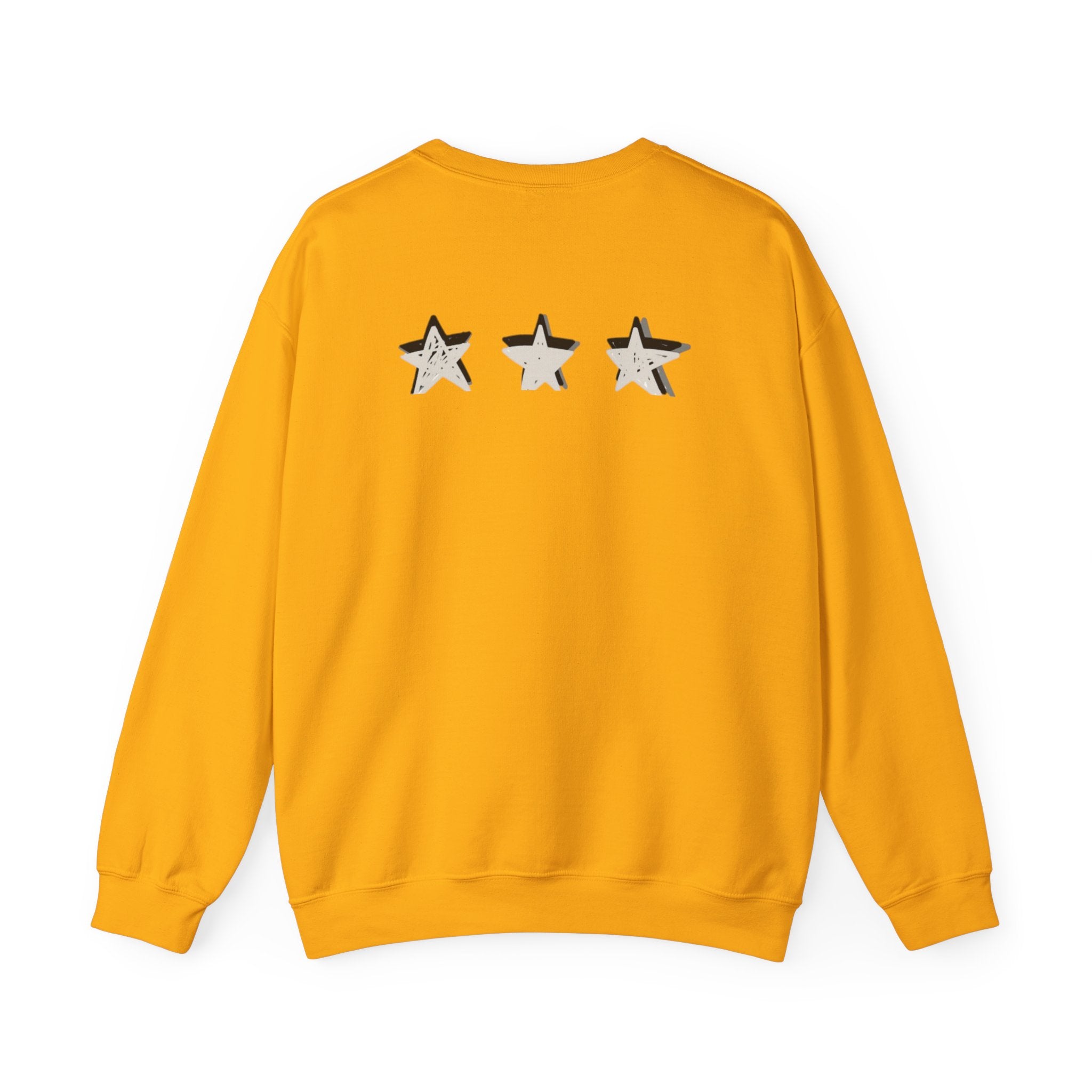 3 Star Heavy  Crewneck Sweatshirt
