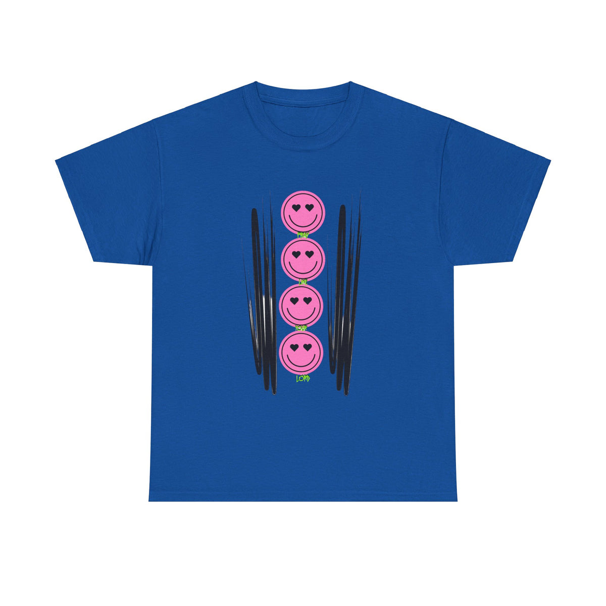 RCNSONS Unisex Heavy Cotton Smileys Tee