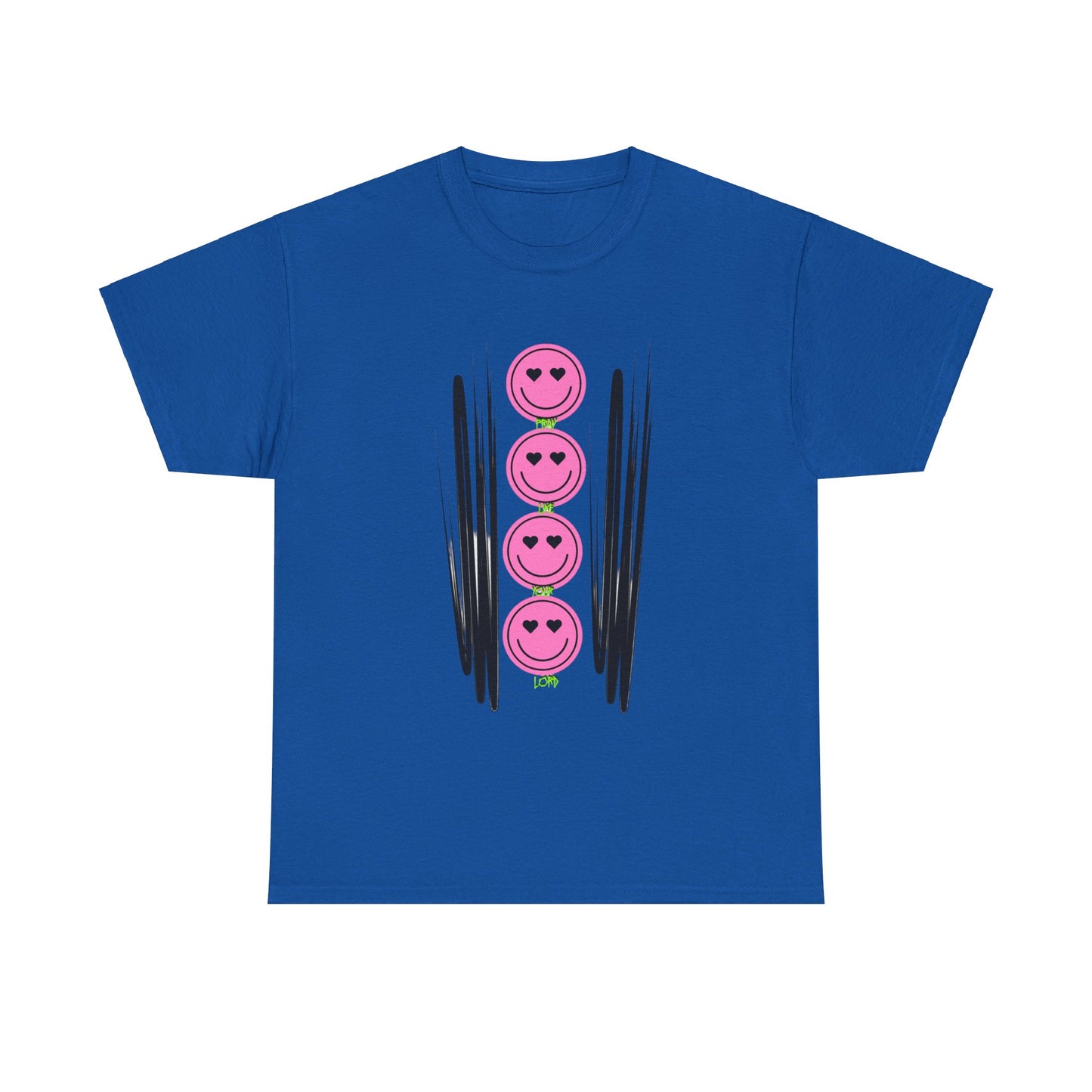 RCNSONS Unisex Heavy Cotton Smileys Tee