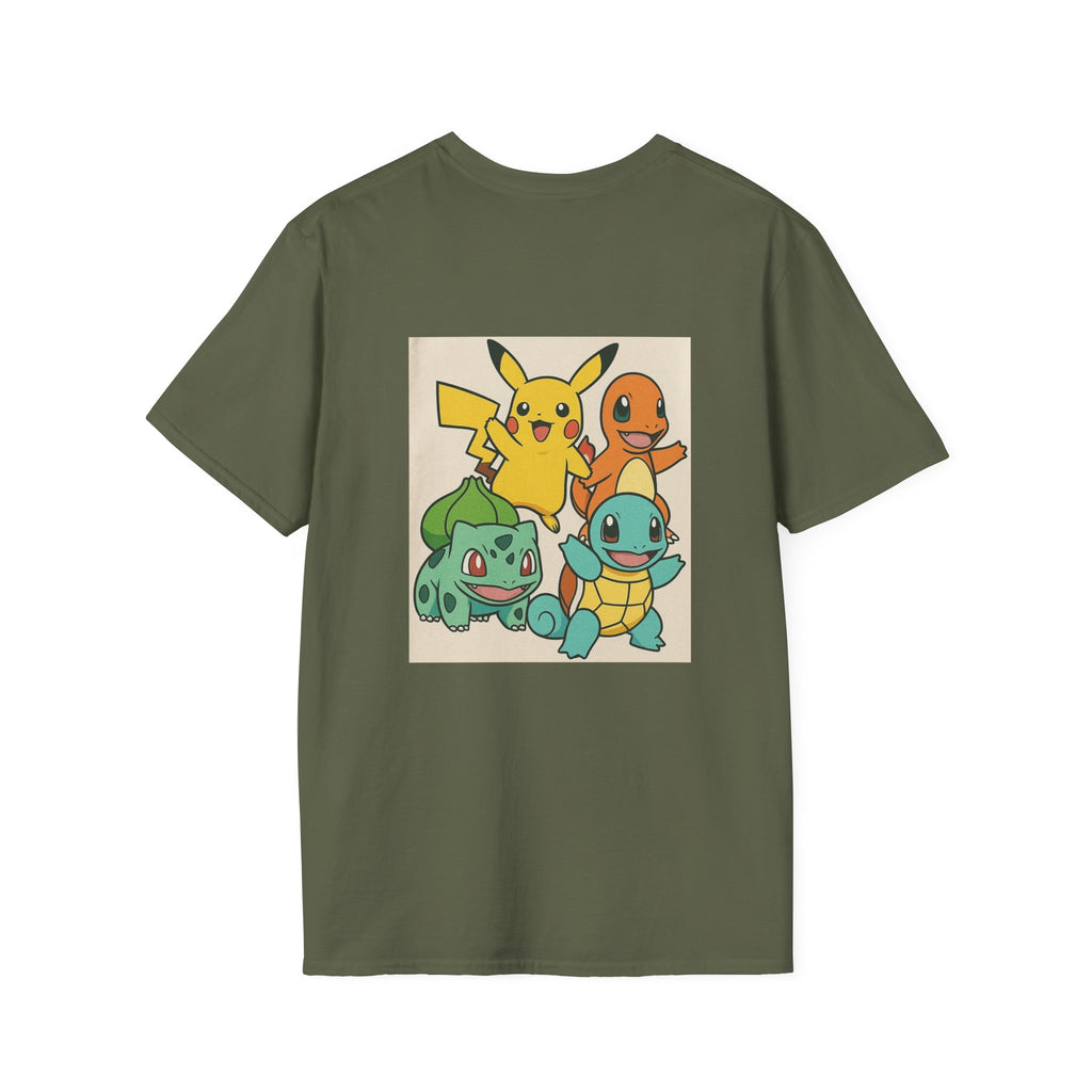 Colorful Play Graphic T-Shirt, Cute Casual Tee, Gamer Gift, Birthday Present, Unisex Style, Cartoon Apparel