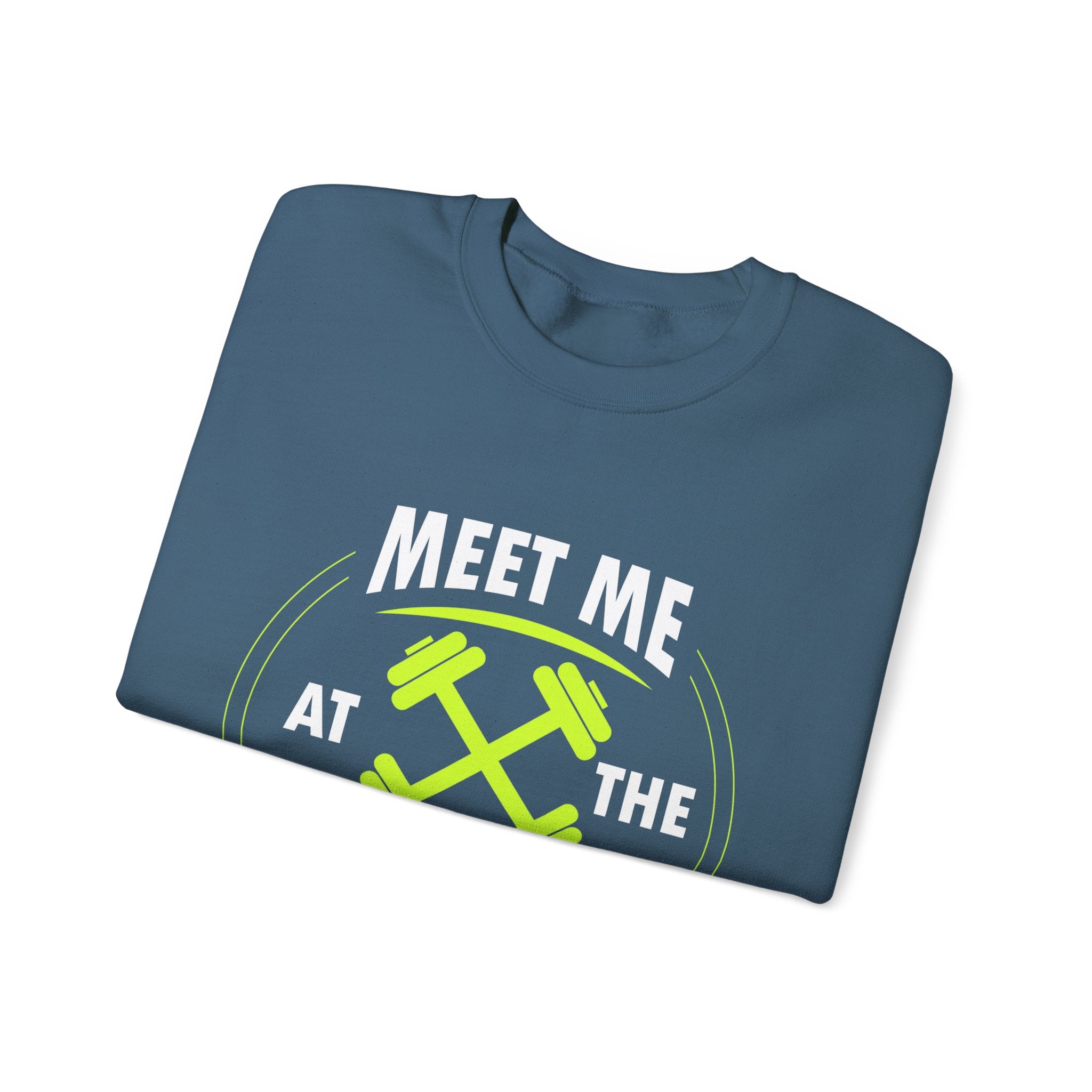 Rencontrez-moi au sweat-shirt unisexe du gymnase 