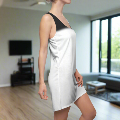 Stylish Gradient Racerback Dress for Women -for Summer and Casual Occasions