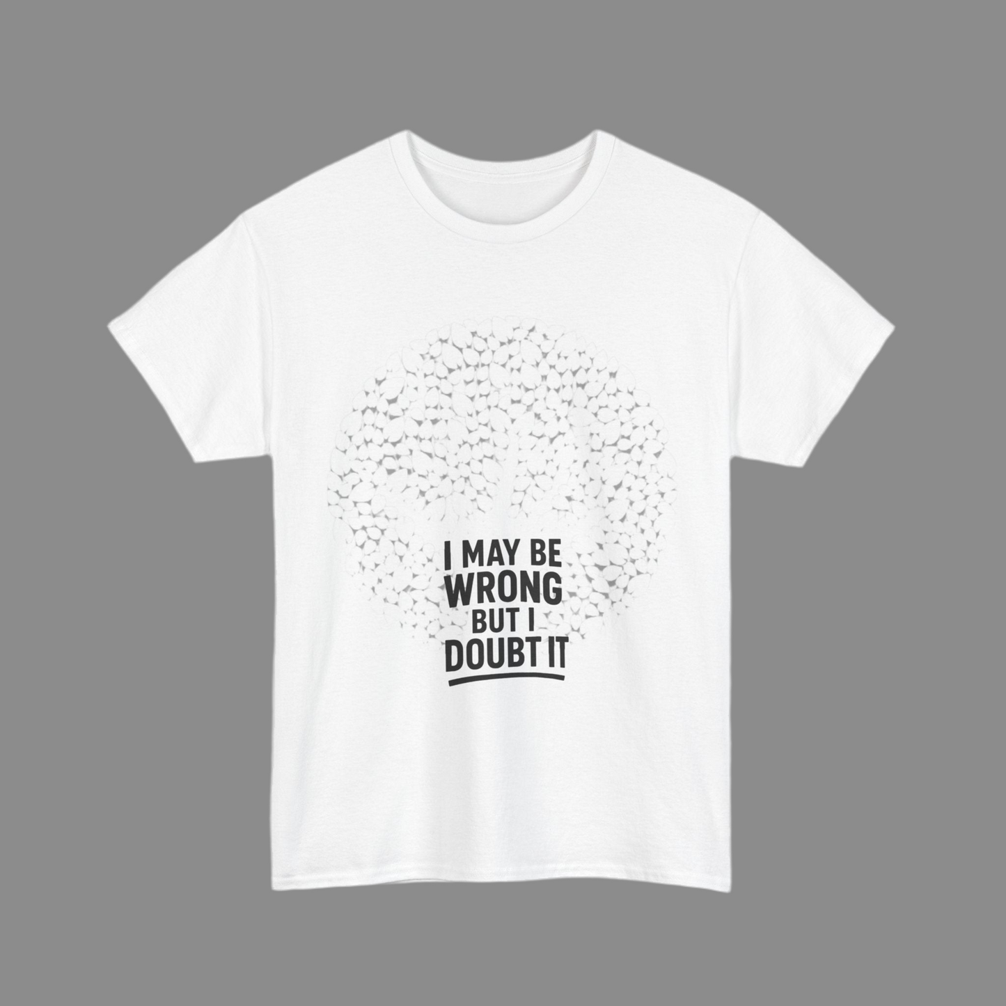 Unisex Tee - Doubt it Graphic Print Printify