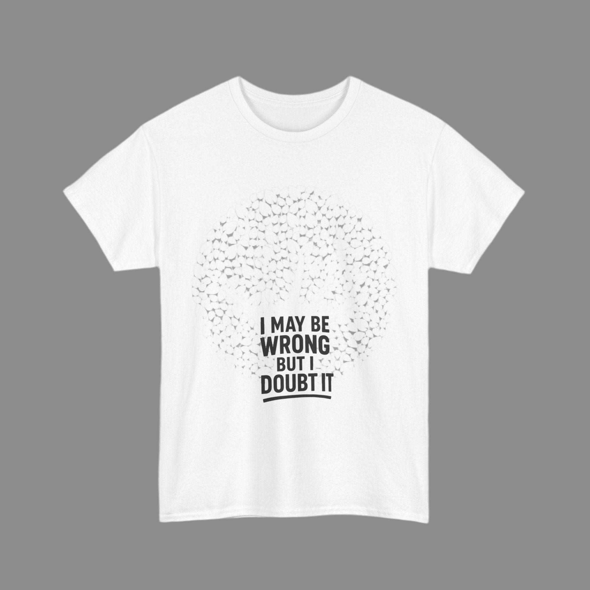 Unisex Tee - Doubt it Graphic Print Printify
