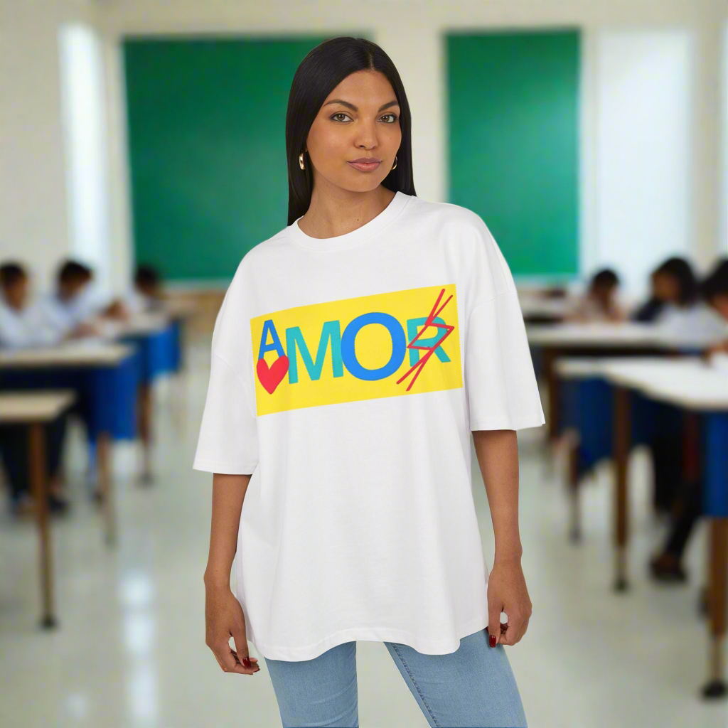T-Shirt with AmoR X Design - Unisex