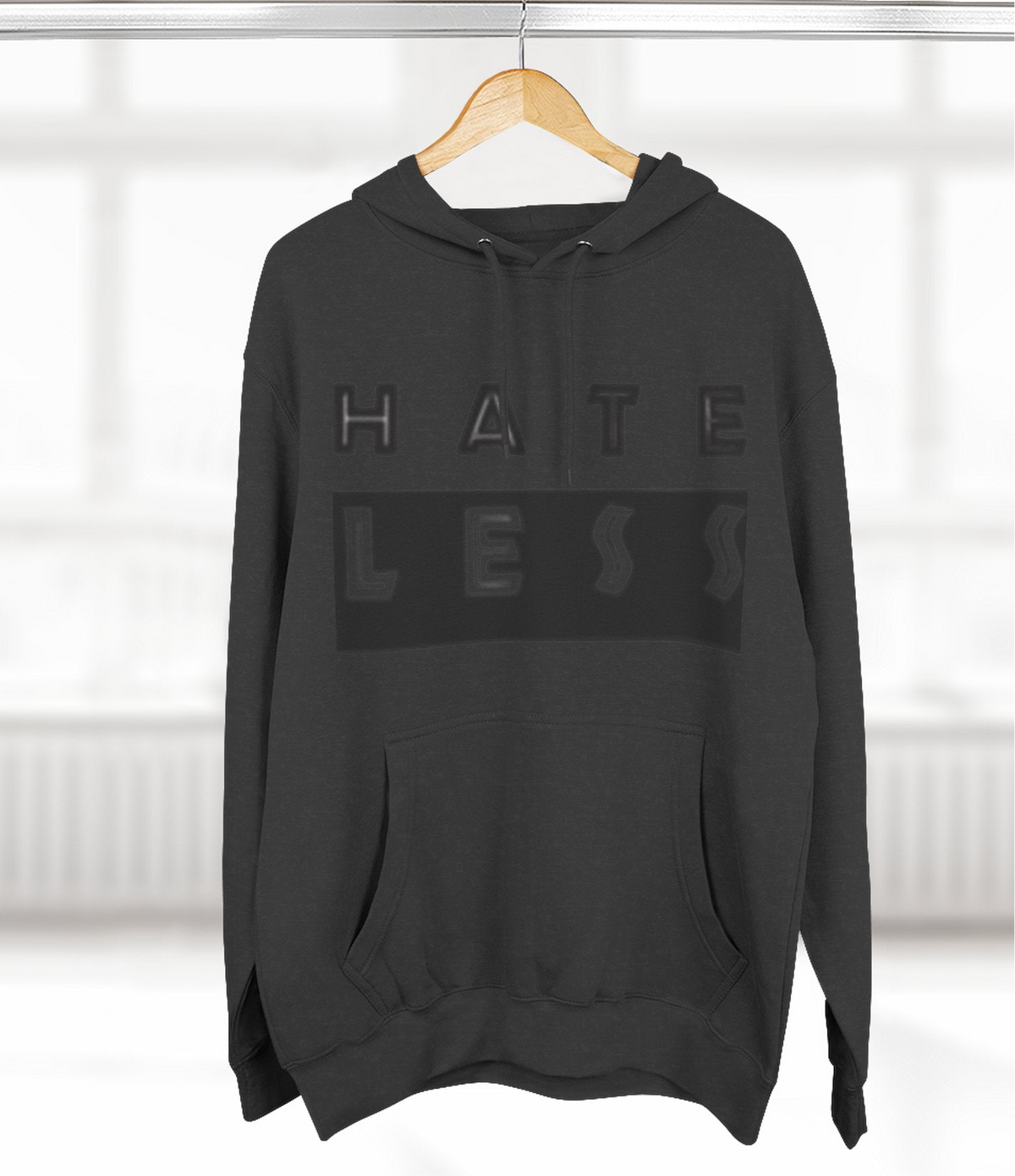 Hate Less Fleece Hoodie - Comfortable and Stylish Chill Wear
