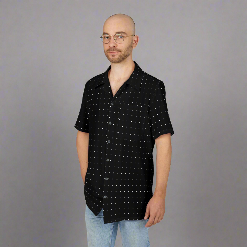 Unisex Hawaiian Button-Down Shirt - Summer Vibes, Beachwear, Casual Style, Vacation Outfit, Tropical Print, Gift for Him/Her