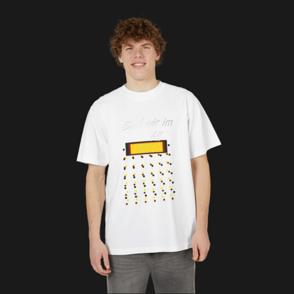 T-Shirt - Sind wir im All German Quote Drop-Shoulder Unisex Tee