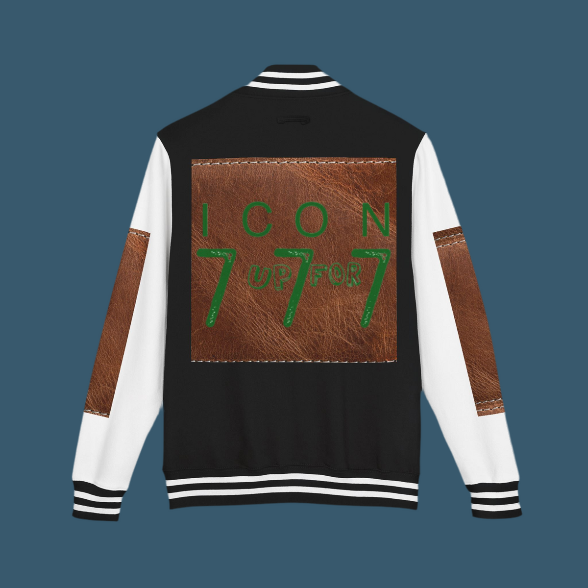 Letterman Jacket Icon Up for 777 Unisex Heavyweight