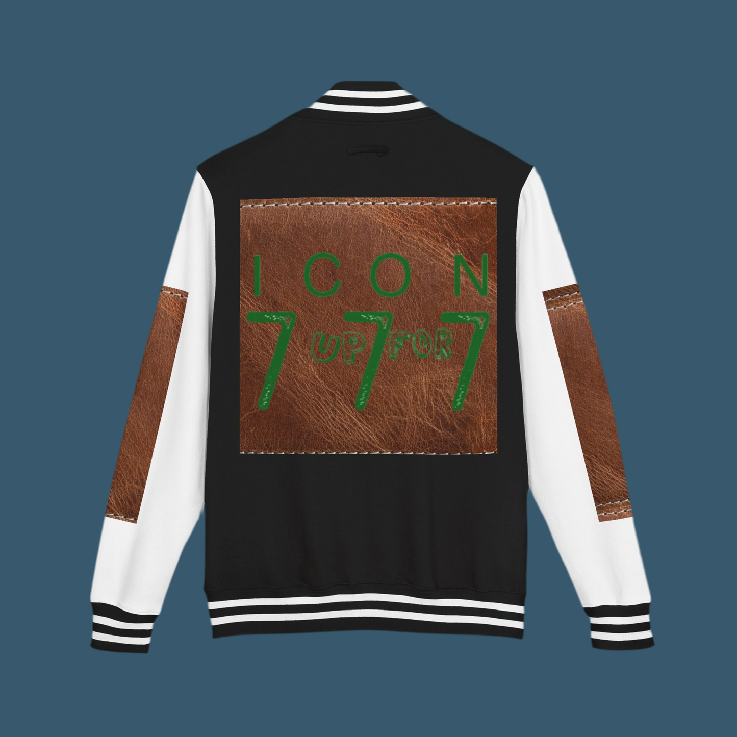 Letterman Jacket Icon Up for 777 Unisex Heavyweight