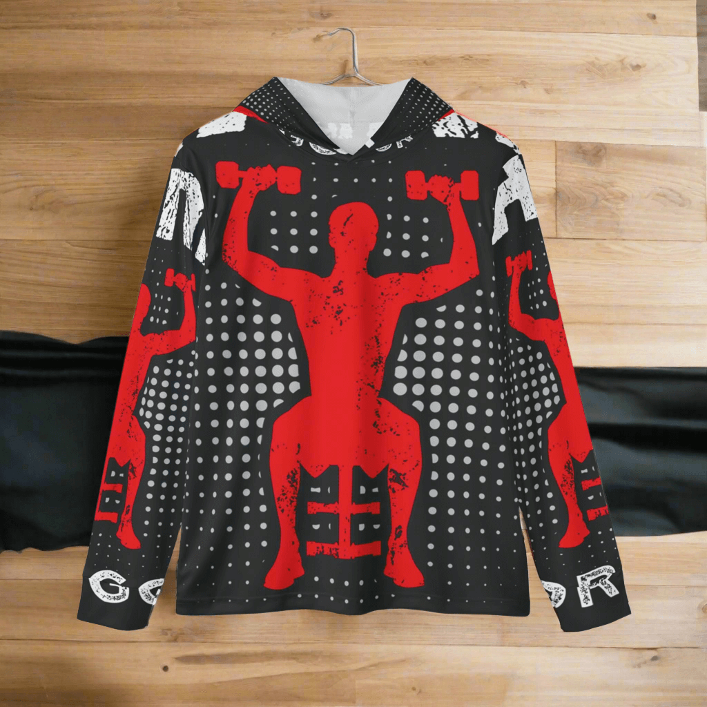 Sports Warmup Hoodie - Off To Gym Design