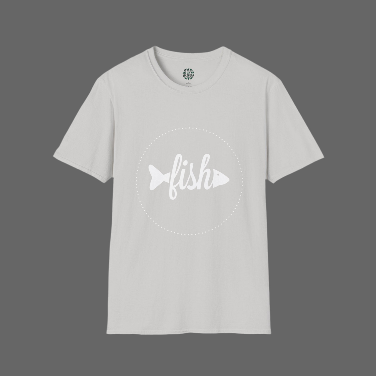 Casual Fish Graphic Tee - Perfect for Nature Lovers