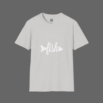 Casual Fish Graphic Tee - Perfect for Nature Lovers