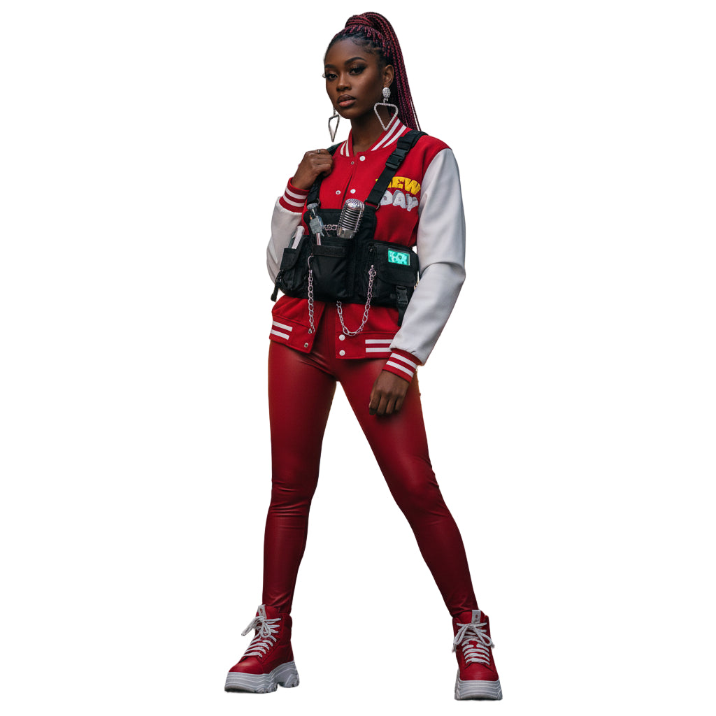 Letterman Jacket - Retro Varsity Style Outerwear Printify