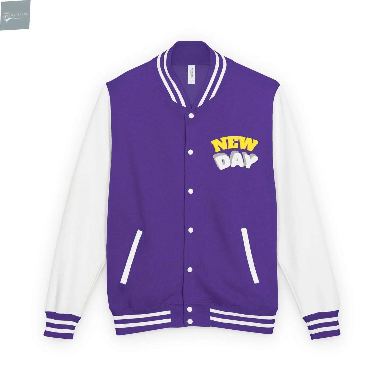 Letterman Jacket - Retro Varsity Style Outerwear Printify
