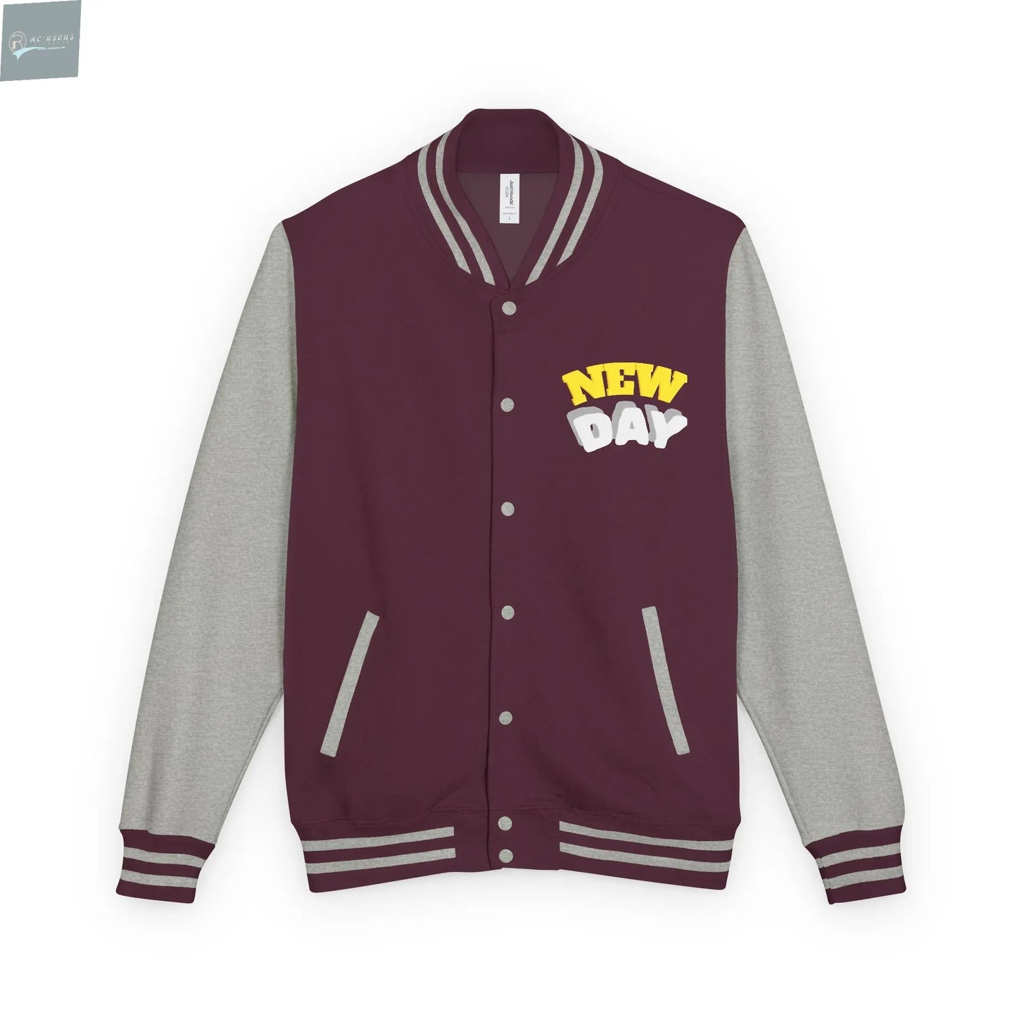 Letterman Jacket - Retro Varsity Style Outerwear Printify