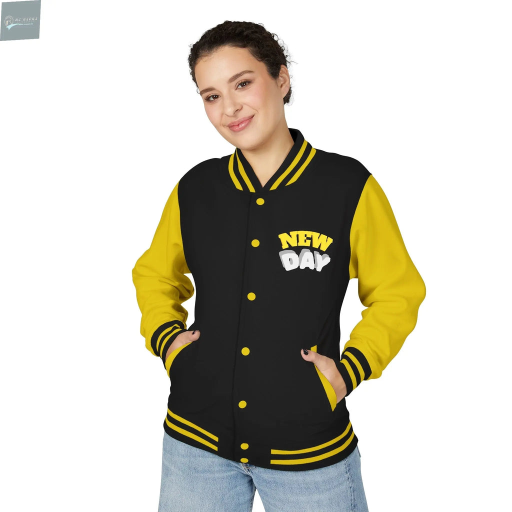 Letterman Jacket - Retro Varsity Style Outerwear Printify