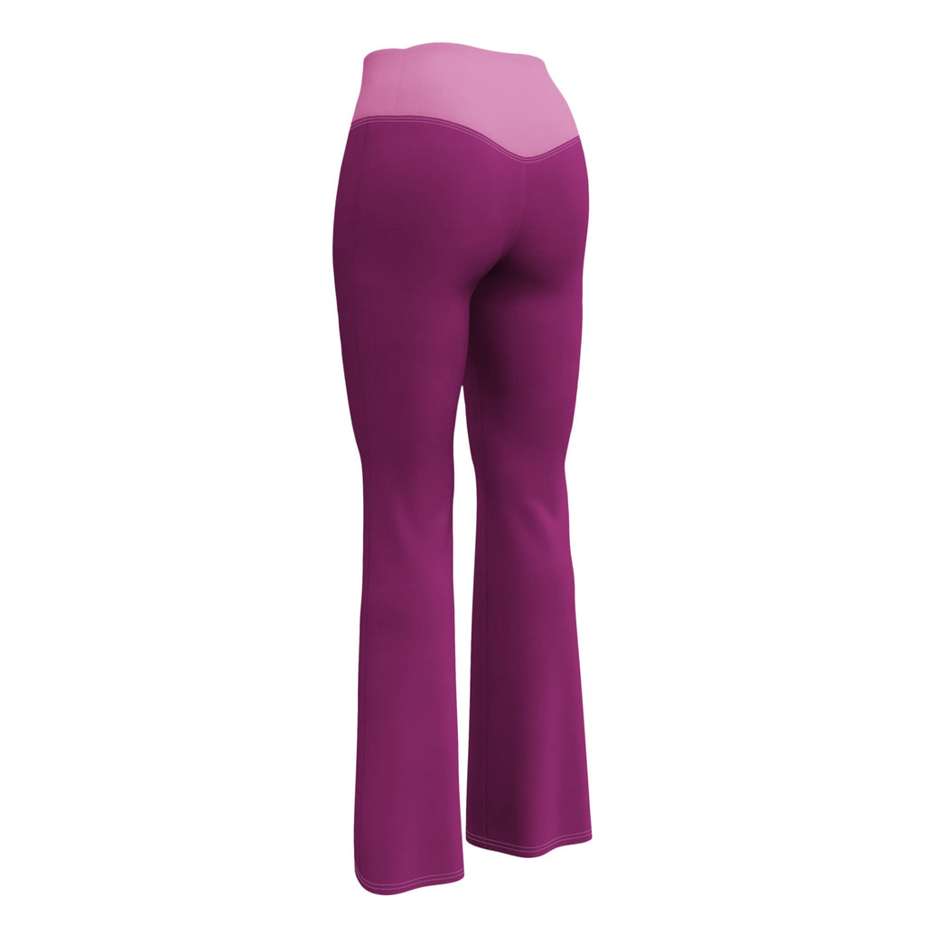 TOV Leggings mit Schlag | VIBES (Pink)