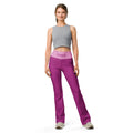 TOV Leggings mit Schlag | VIBES (Pink)