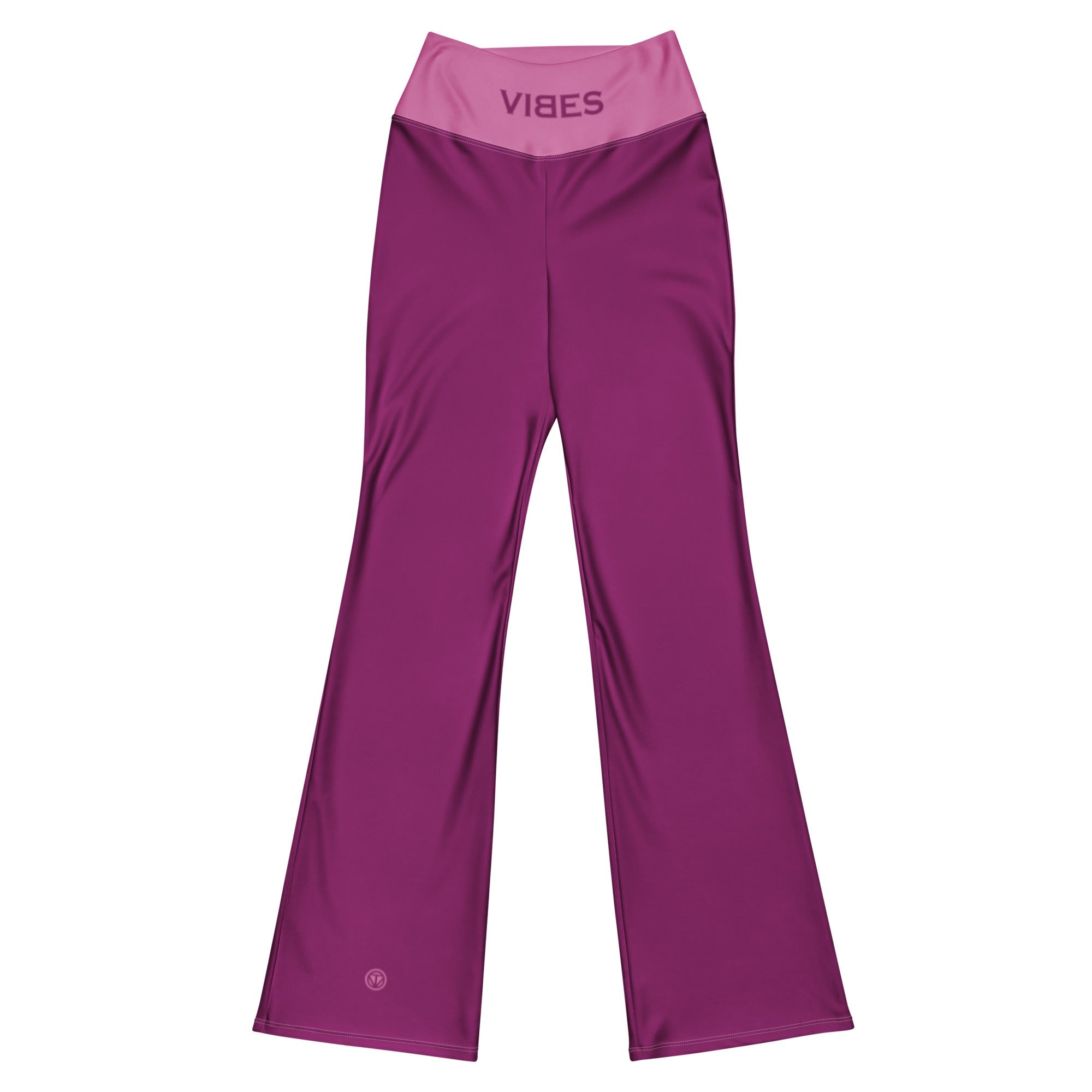 TOV Leggings mit Schlag | VIBES (Pink)